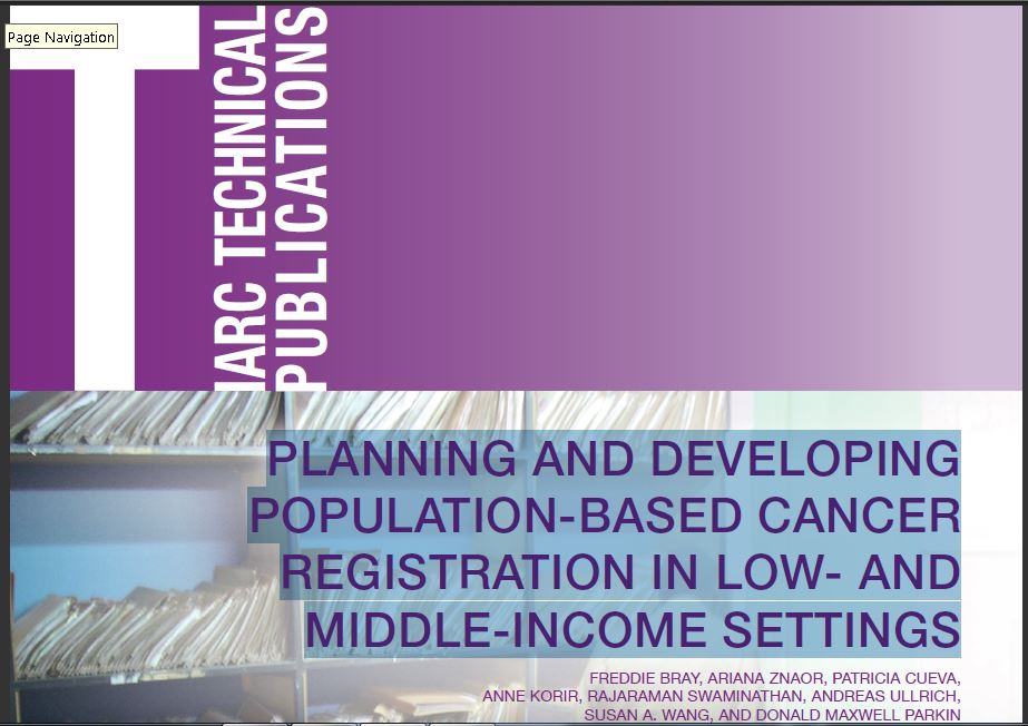  Planning And Developing Population-based Cancer Registration In Low- And Middle-income Settings